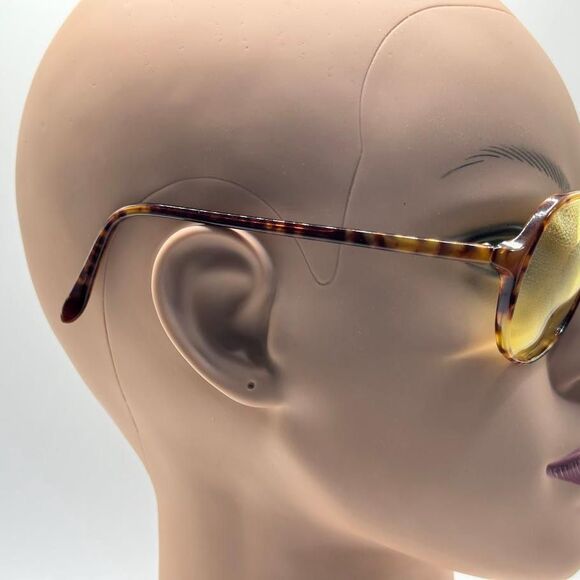 Vintage Ralph Lauren 523 Eyeglasses | Tortoise Frames | New Yellow Lenses 1980s main image 15
